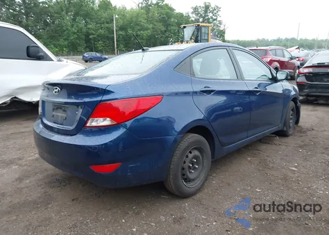 2015 Hyundai Accent Gls from USA, damaged, VIN KMHCT4AE6FU840917